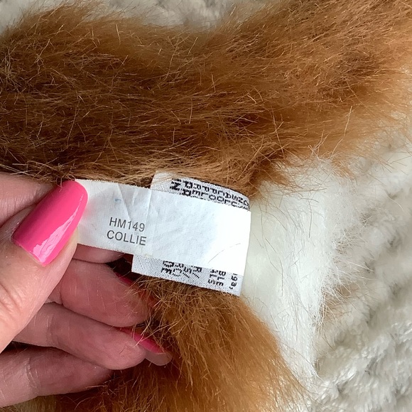 Ganz Webkinz HM149 Plush Collie Puppy Dog Stuffed Animal Toy No Code - Picture 10 of 11